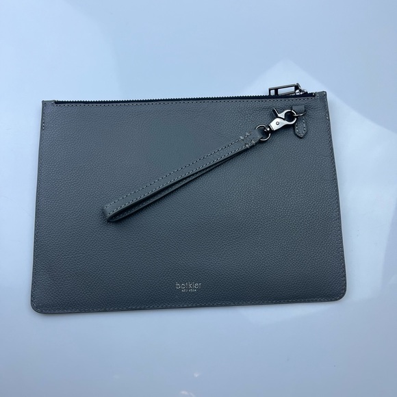 Botkier New York Cobble Hill Clutch in Smoke Combo N210-45 - Picture 7 of 7